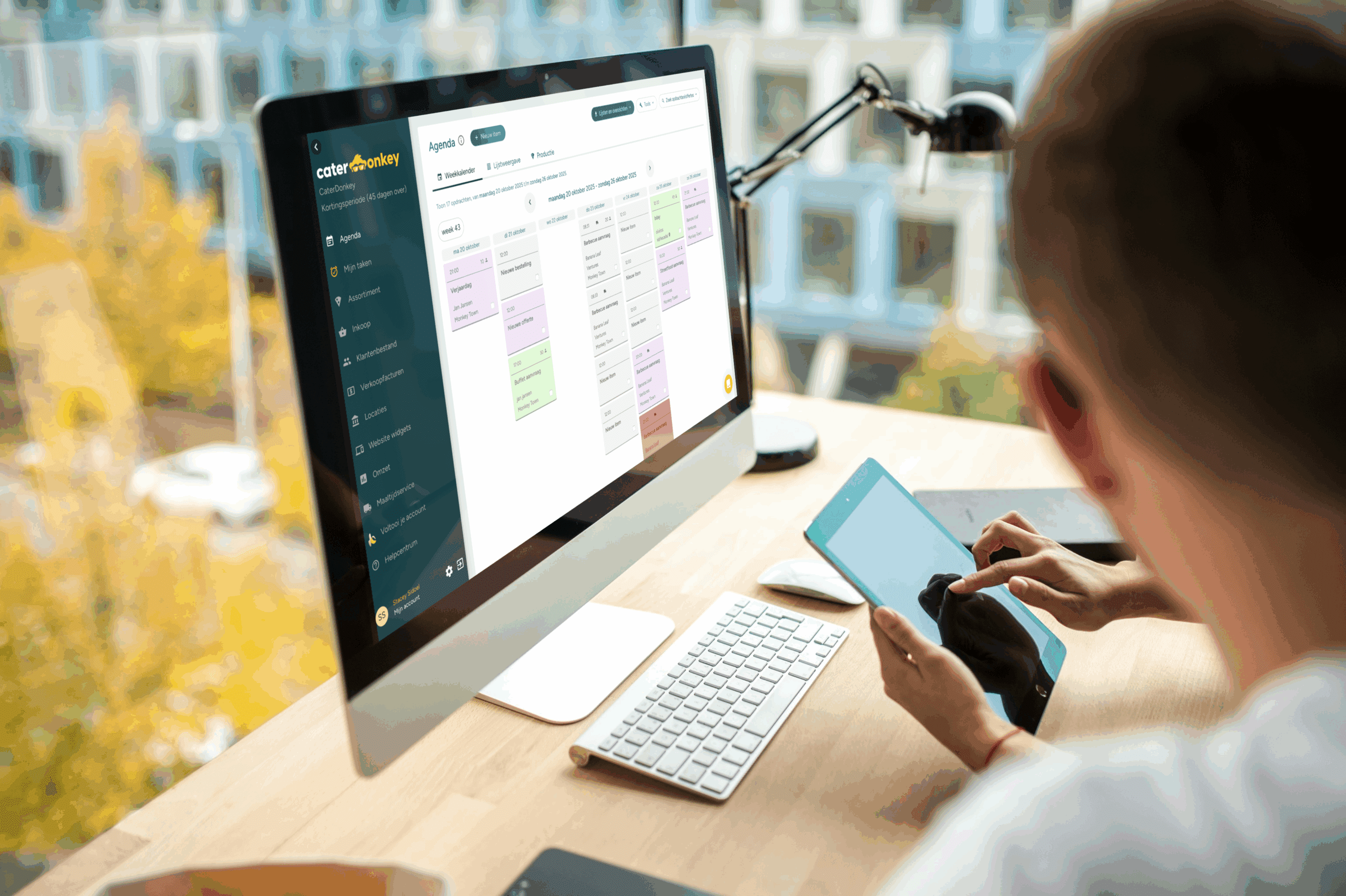 Catermonkey agenda en planning